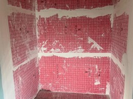 Aislamiento con manta en baños