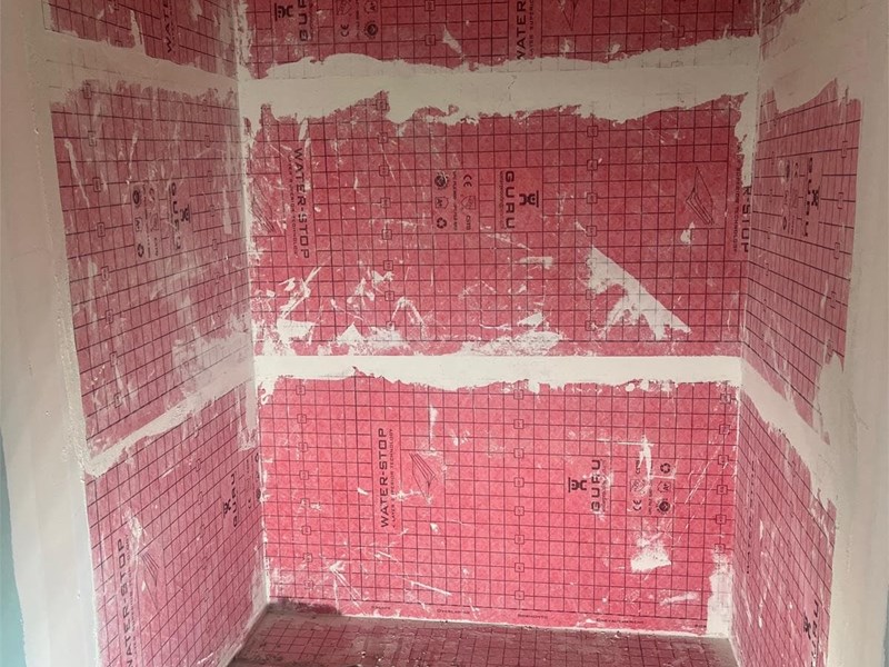 Aislamiento con manta en baños