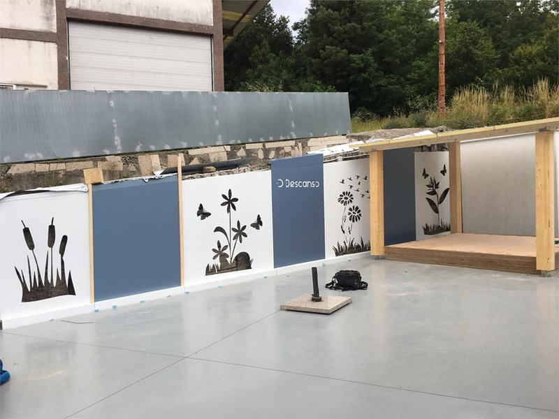 ESTRUCTURA PARA ESCENARIO EN MADERA 