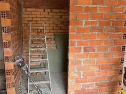 Levantamiento de ladrillo