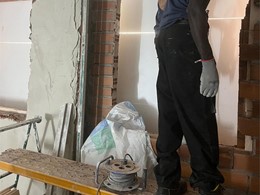 Trabajos de albañilería