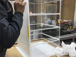 VITRINA EN METACRILATO PARA BOLLERÍA 