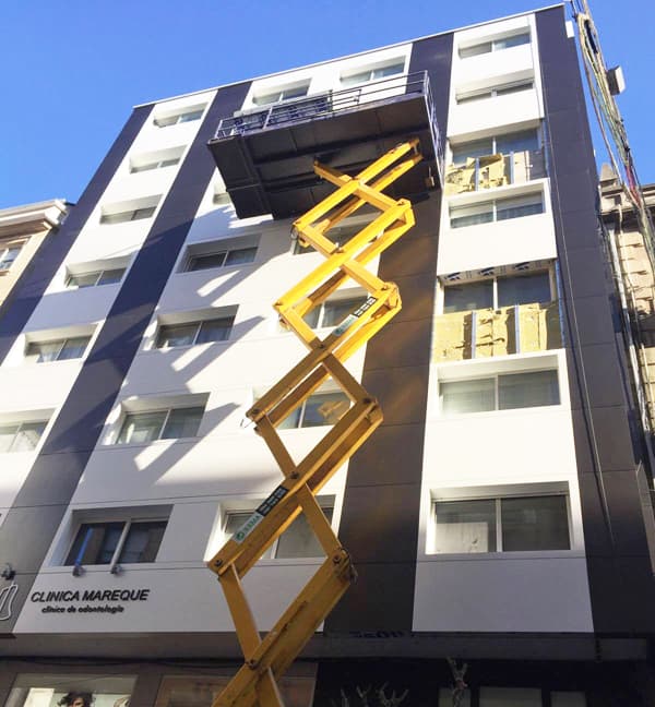 Fachada ventilada Vigo