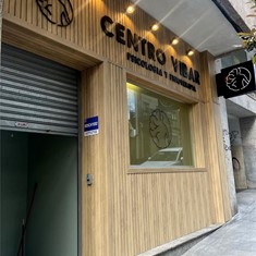 Panelación de fachada según diseño de obra de arte