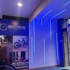 Suministro y colocación de pladur con iluminación led