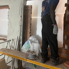 Trabajos de albañilería